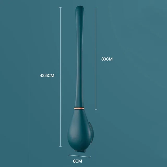 SumiClean - Slim silikon toalettbørste for badet ditt Luvikno