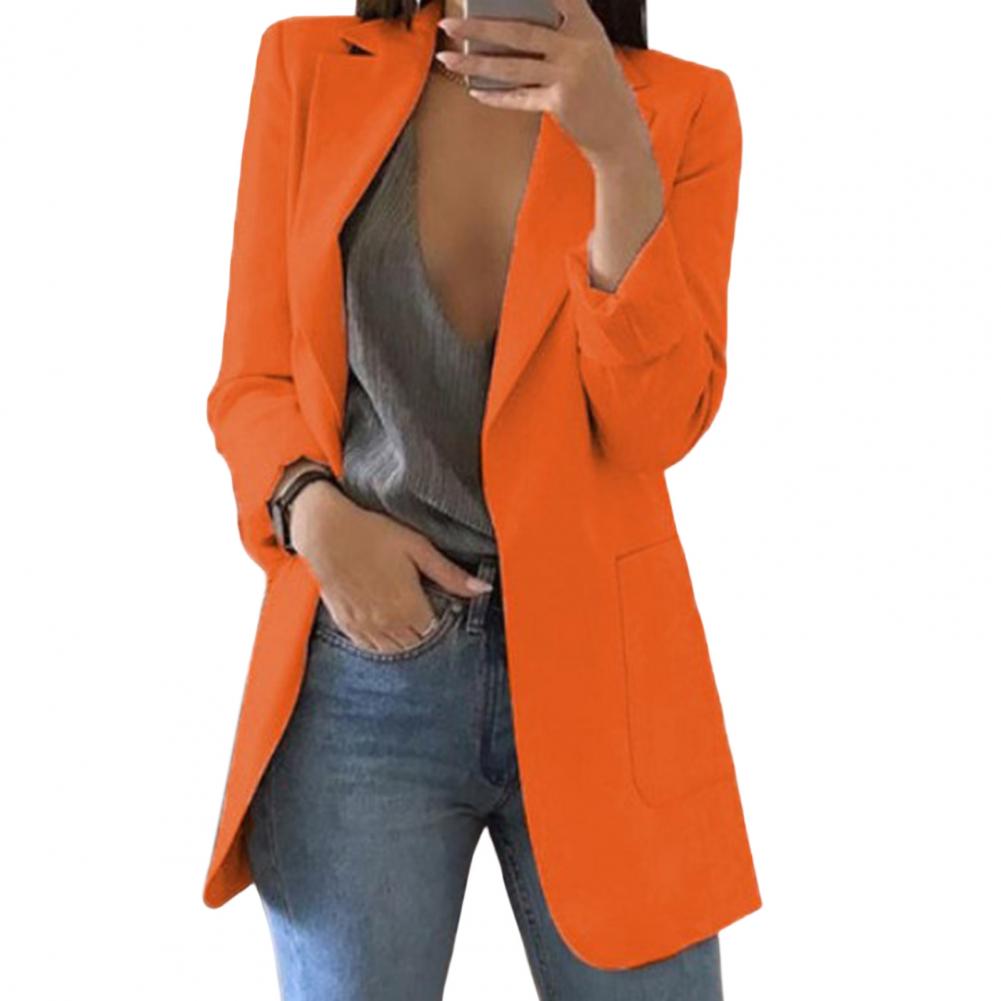 Luvik | Elegant Lang Blazer for kvinner