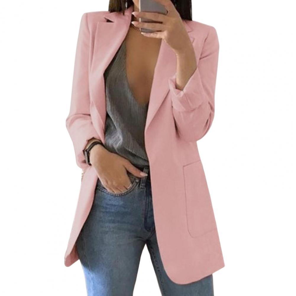 Luvik | Elegant Lang Blazer for kvinner