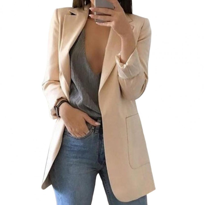Luvik | Elegant Lang Blazer for kvinner