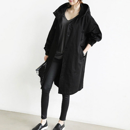 Luvik | Pitkä Trenssi Takki Naisille