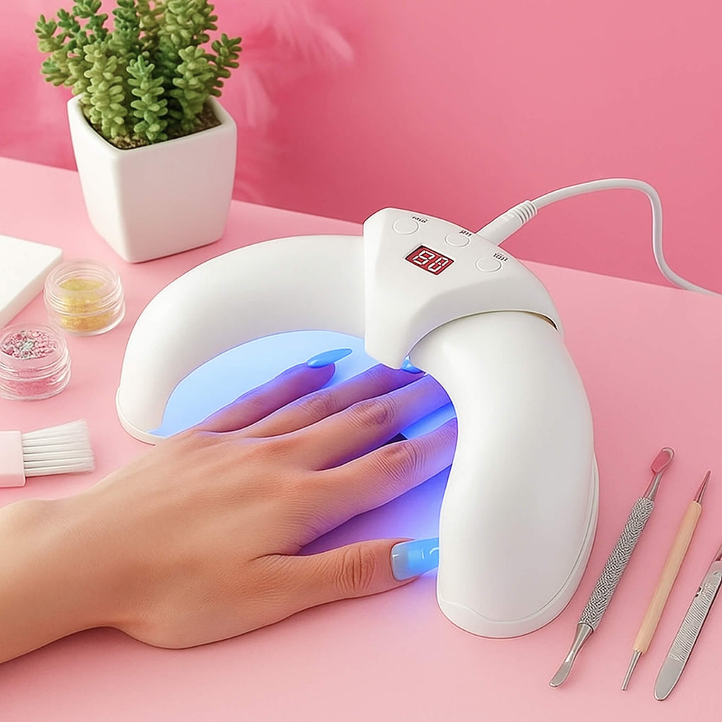 Laser Nail Treatment Device – Rød og blå lys mot neglesopp | Luvikno