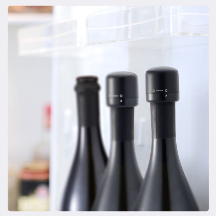 Gjenbrukbar lekkasjesikker silikonforseglet champagnevinsflaskekork | Luvikno