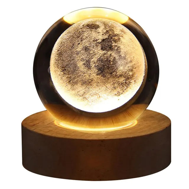 Solar-System Bordlampe – LED Lys med Planetdesign for Oppholdsrom | Luvikno