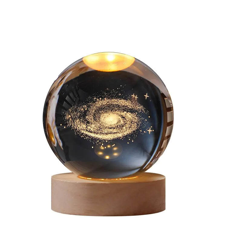 Solar-System Bordlampe – LED Lys med Planetdesign for Oppholdsrom | Luvikno