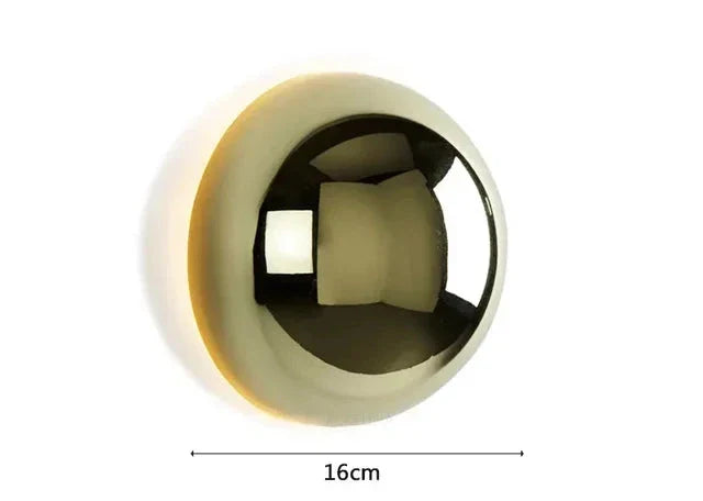 Moderne LED vegglampe i nordisk stil - Energibesparende vegglampe for stue og soverom | Luvikno