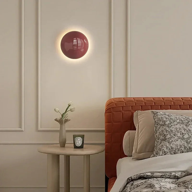 Moderne LED vegglampe i nordisk stil - Energibesparende vegglampe for stue og soverom | Luvikno