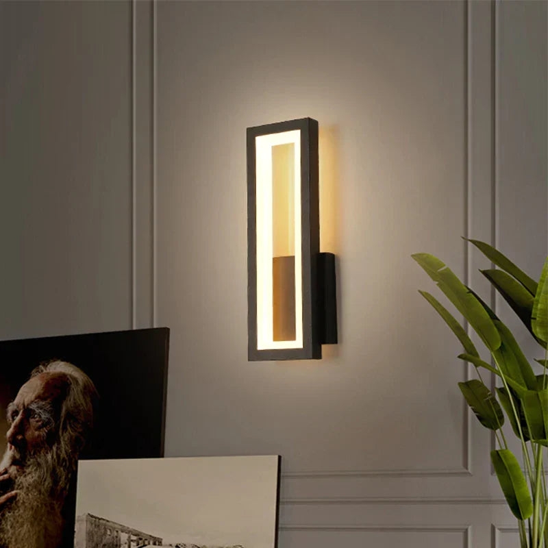 Moderne LED Innendørs Vegglampe i Minimalistisk Design – Stilig Vegglampe for Stue og Gang | Luvikno