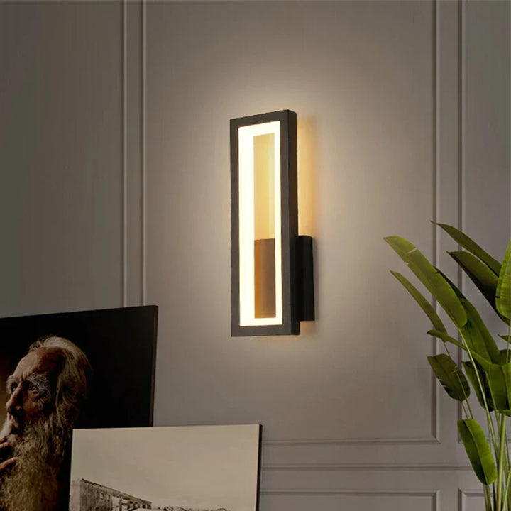 Moderne LED Innendørs Vegglampe i Minimalistisk Design – Stilig Vegglampe for Stue og Gang | Luvikno