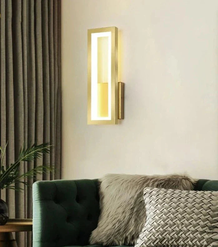 Moderne LED Innendørs Vegglampe i Minimalistisk Design – Stilig Vegglampe for Stue og Gang | Luvikno