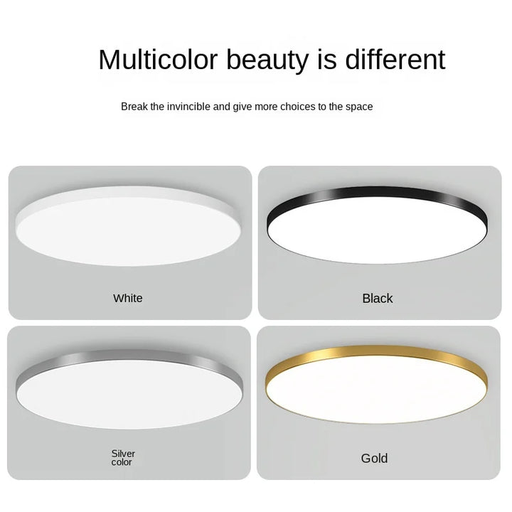 Taklys Rund LED Moderne Flush Fixture Luvikno