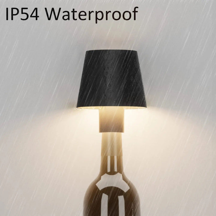 Luvikno | Bottlelight - Trådlampet, oppladbar lampe for flasker