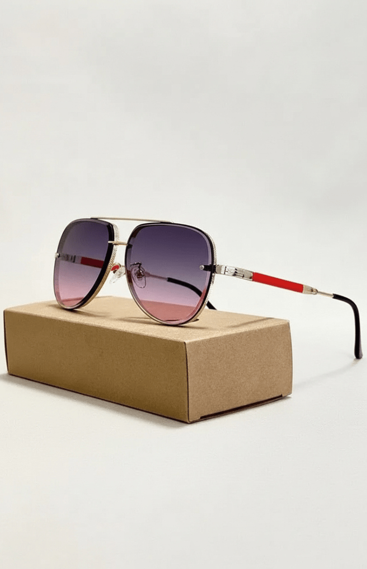 Aviator solbriller UV400 med antibest refleksjon | Luvikno