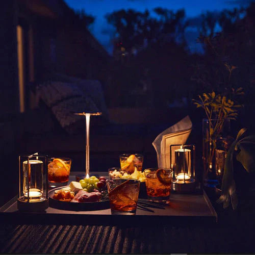Trådløs USB-oppladbar designer bordlampe - GlowBeam | Luvikno