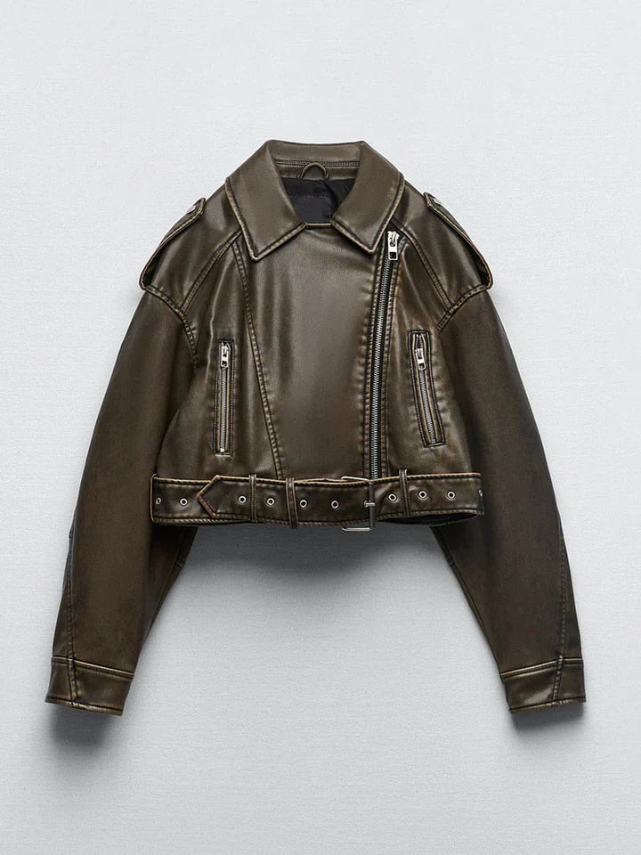 Luvik | vintage skinnjakke