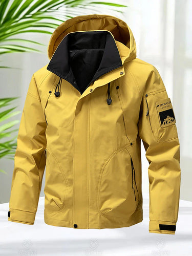 Luvik | Herre Softshell-jakke - Lett, Vanntett & Med hette
