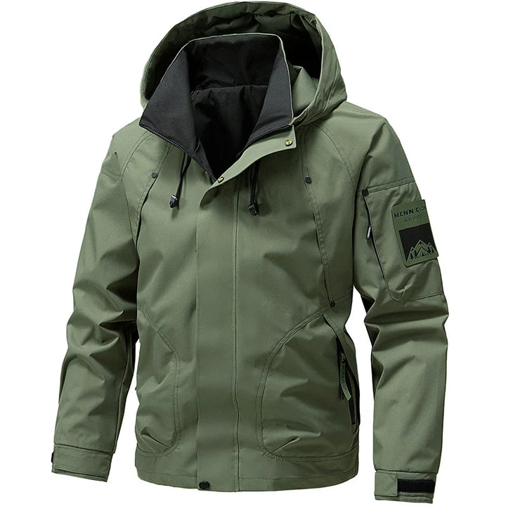 Luvik | Herre Softshell-jakke - Lett, Vanntett & Med hette
