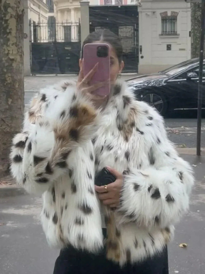 Luvik | Leopard-Viljavarustepusero