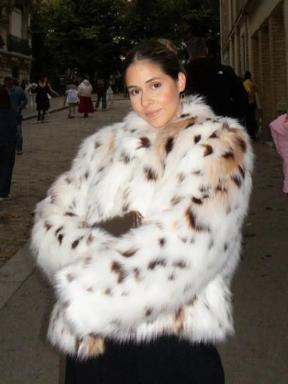 Luvik | Leopard-Viljavarustepusero