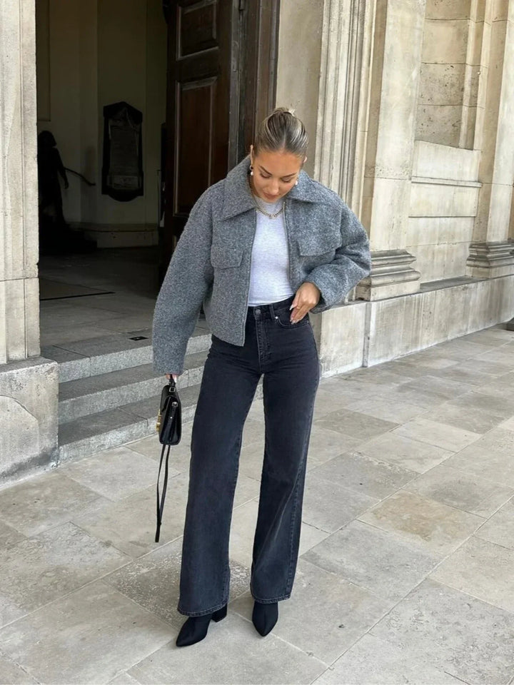 Luvik | Ull Utility Zip Jakke