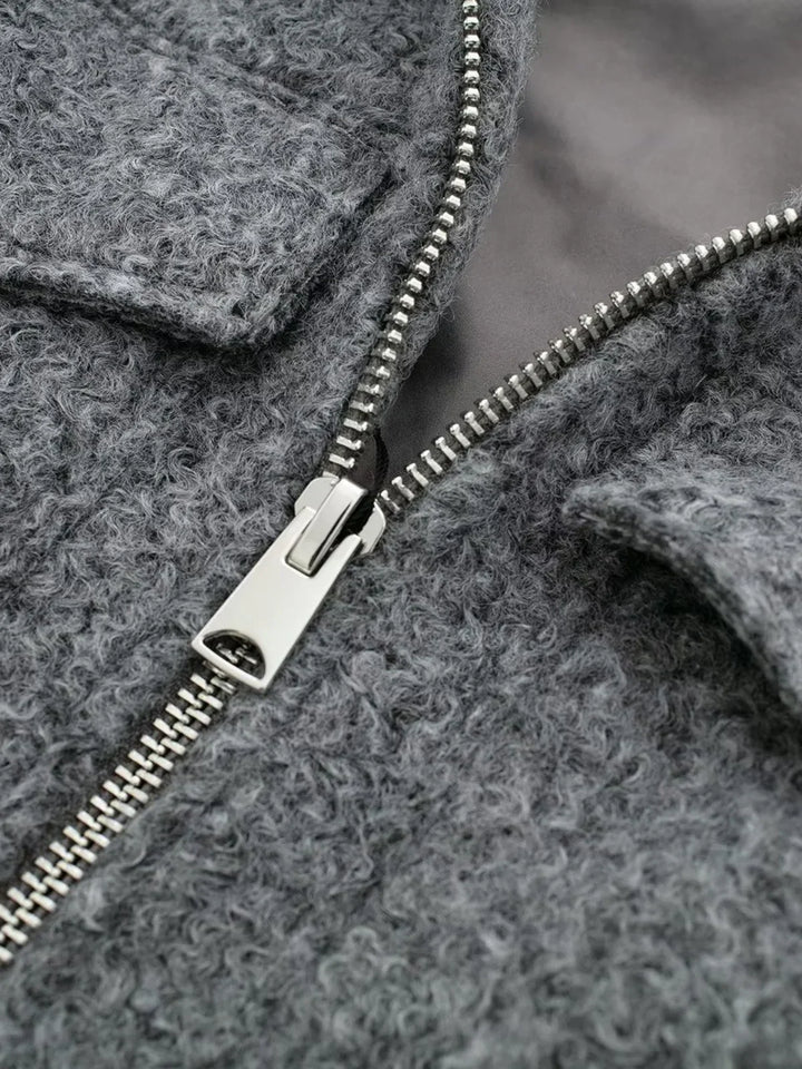 Luvik | Ull Utility Zip Jakke