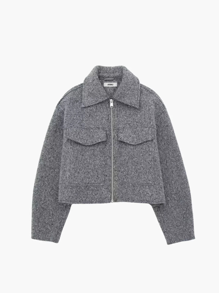 Luvik | Ull Utility Zip Jakke