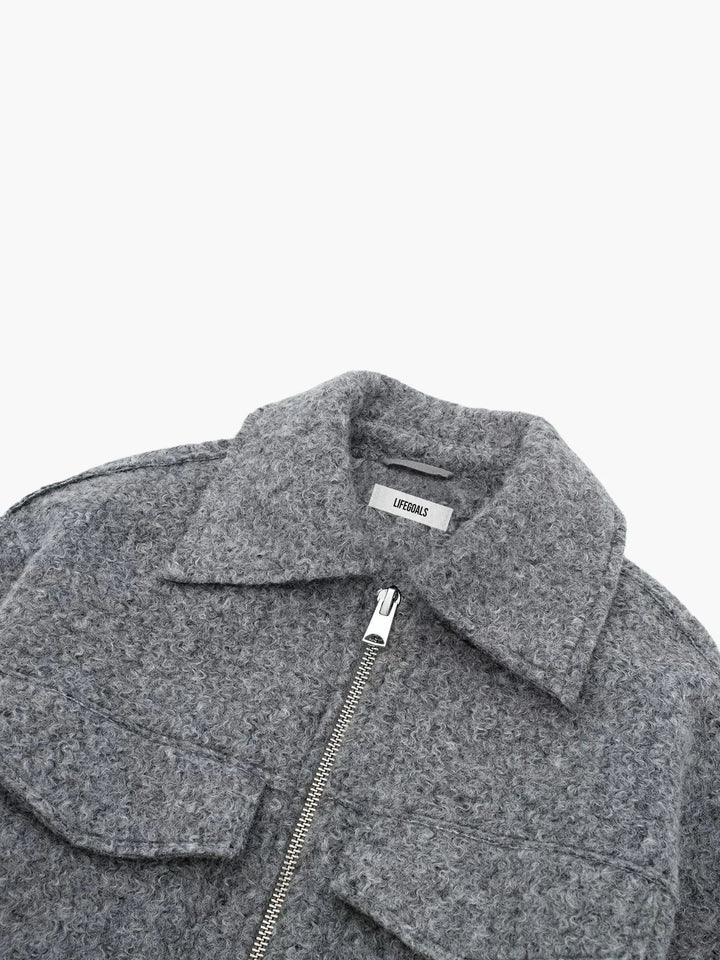 Luvik | Ull Utility Zip Jakke