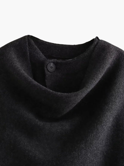 Luvik | Villa sekoite huivi takki