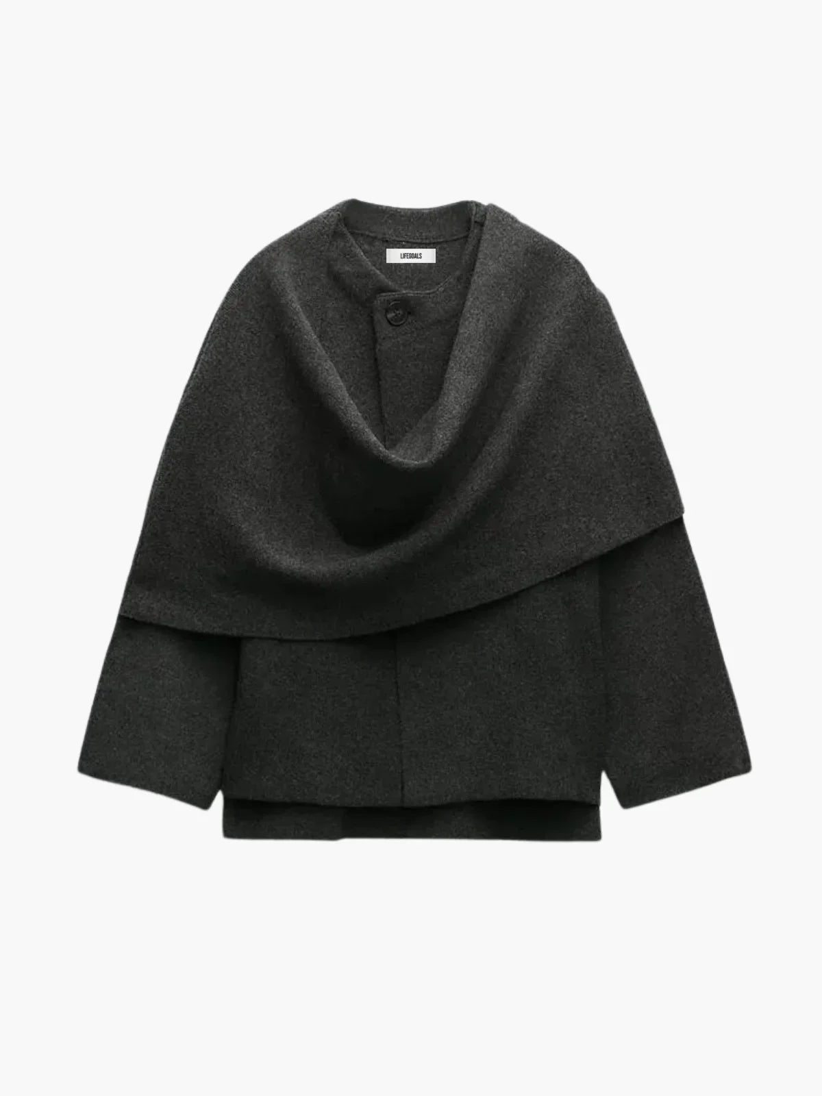 Luvik | Villa sekoite huivi takki