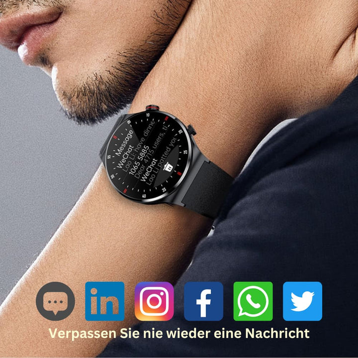 LuxeLife Smartwatch - Stilig Premium Smartklokke Luvikno
