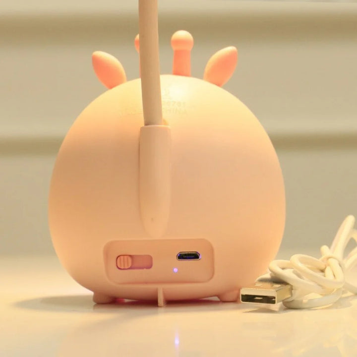 Sikker LED barneboklampe med nattfunksjon Luvikno