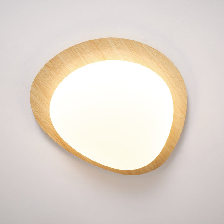 Flush Mount Pebble Metal Ceiling Light | Luvikno