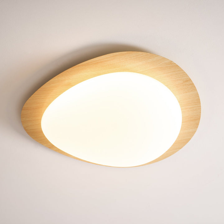 Flush Mount Pebble Metal Ceiling Light | Luvikno