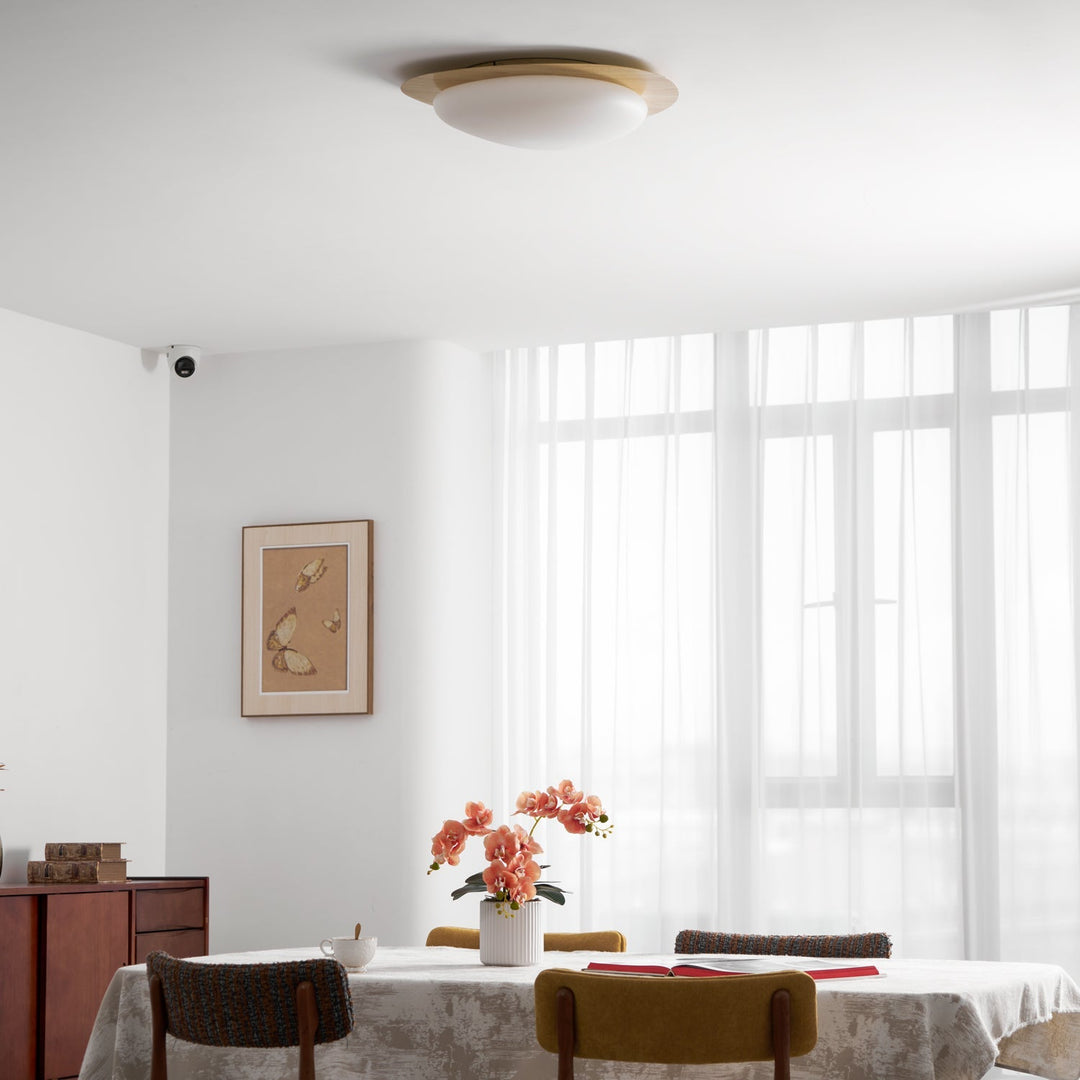 Flush Mount Pebble Metal Ceiling Light | Luvikno