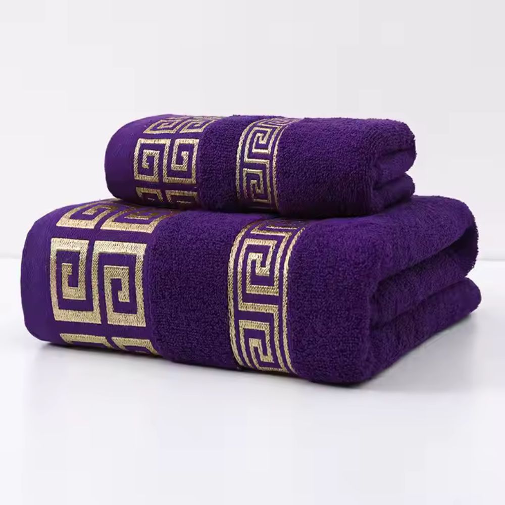 Luvikno | Casa Luxe Athena Bomull Håndkle Sett | 2stk