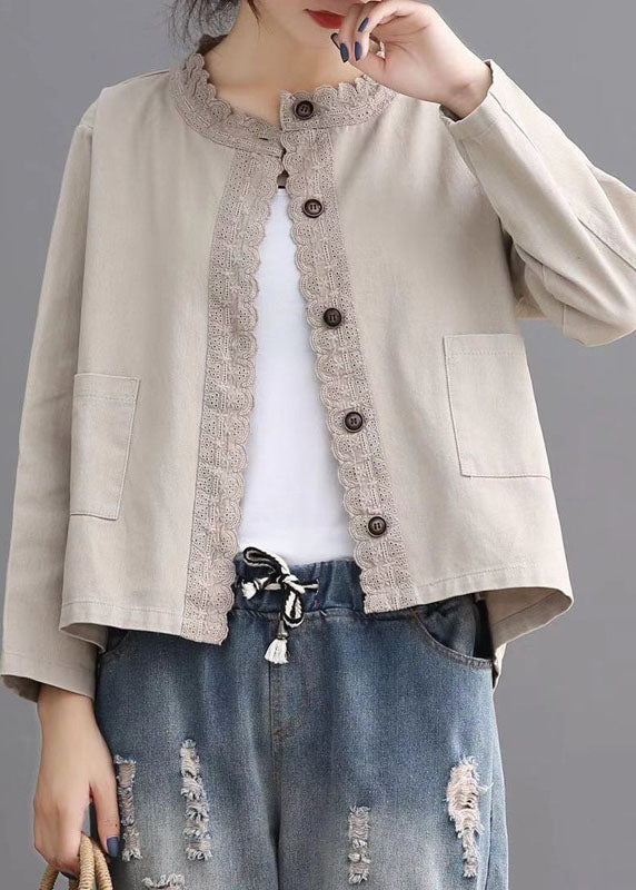 Luvik | Beige retro Bukser Vesker Fritidsjakker