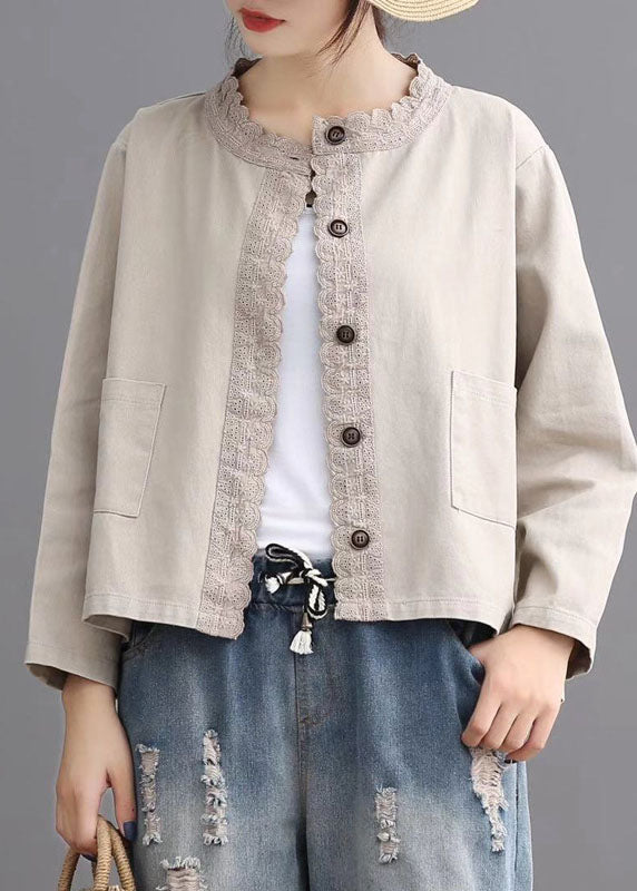 Luvik | Beige retro Bukser Vesker Fritidsjakker