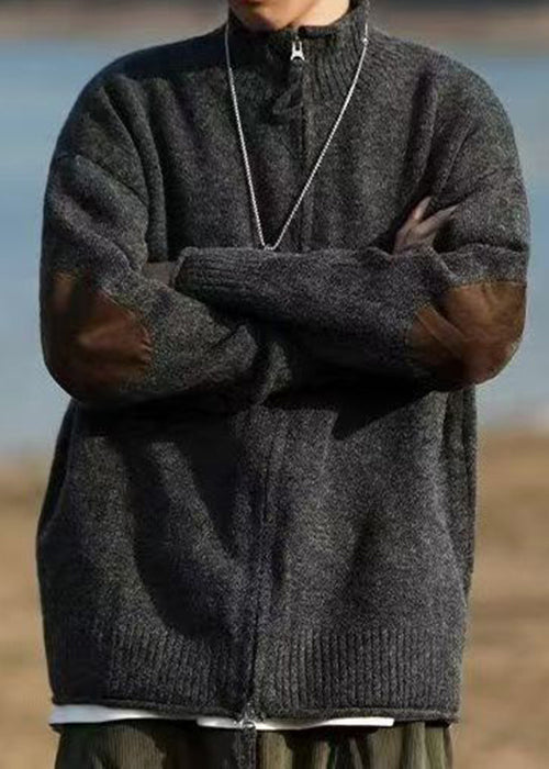 Luvik | Yhdiste mustat vetoketjulliset takit miehille