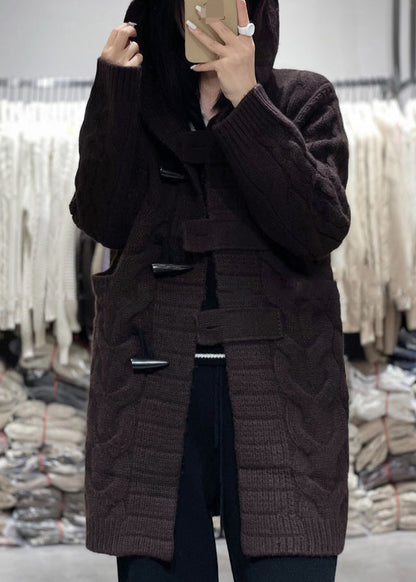 Luvik | Camel Huppu Taskut Patchwork Takit Neule Pitkät Hihnat