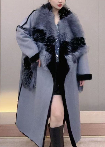 Luvik | Khaki Tekokarvakaulus Tekokarvasta F Taskut Nahkaa Talvitakit