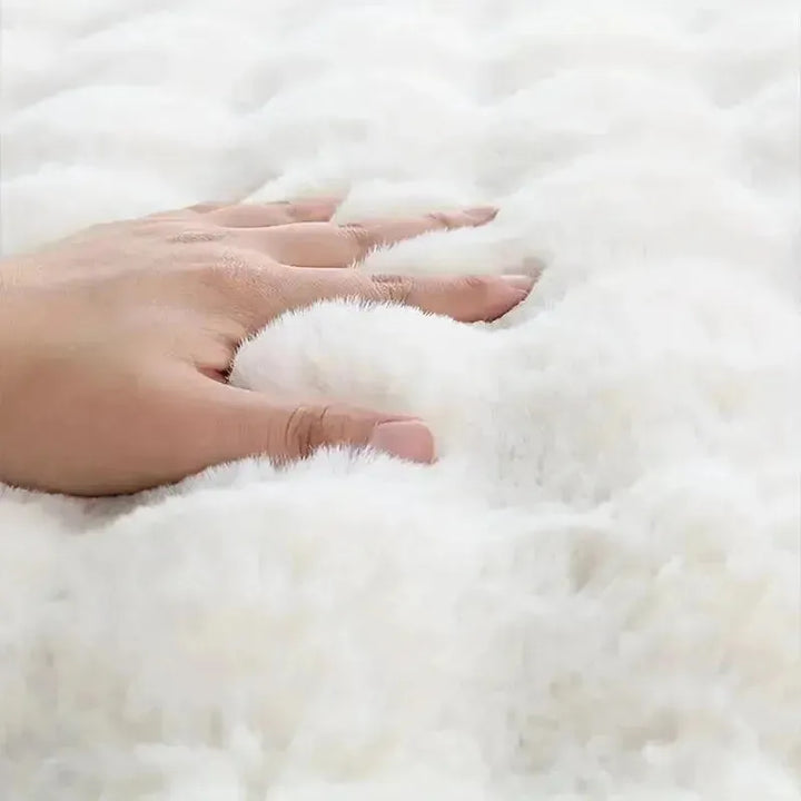 Lorvi - Plush Fashion BubLuviknoe Flower Rugs | Luvikno