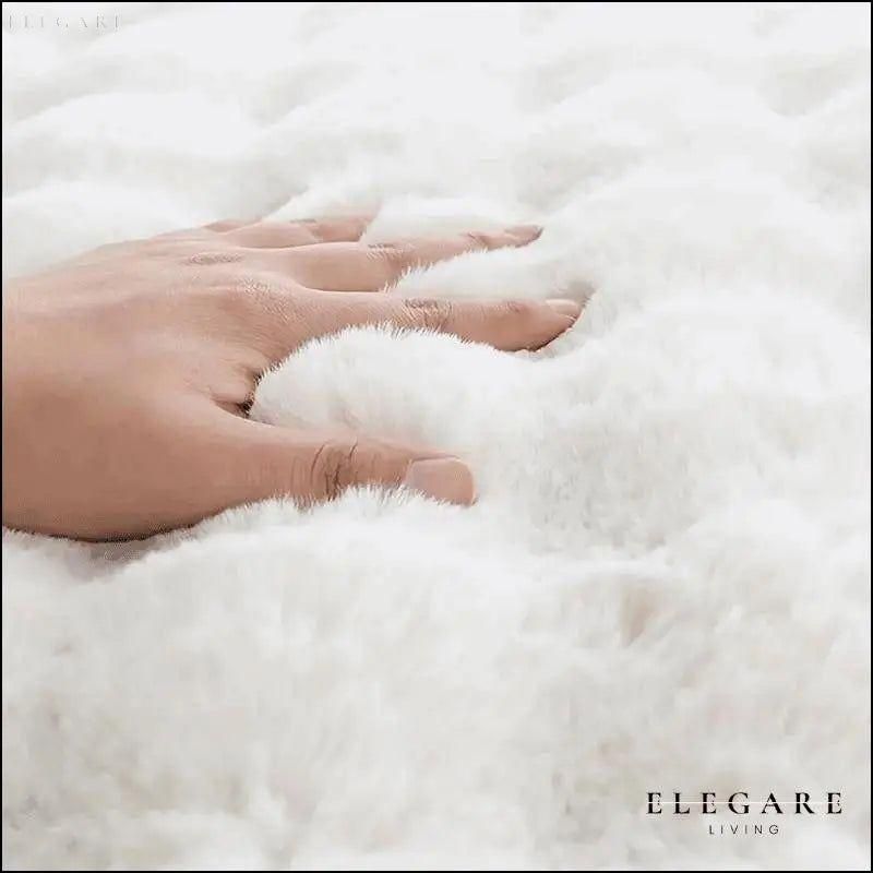 Lorvi - Plush Fashion BubLuviknoe Flower Rugs | Luvikno