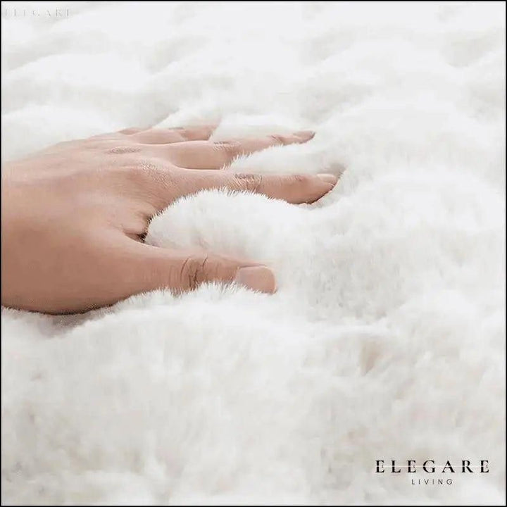 Lorvi - Plush Fashion BubLuviknoe Flower Rugs | Luvikno