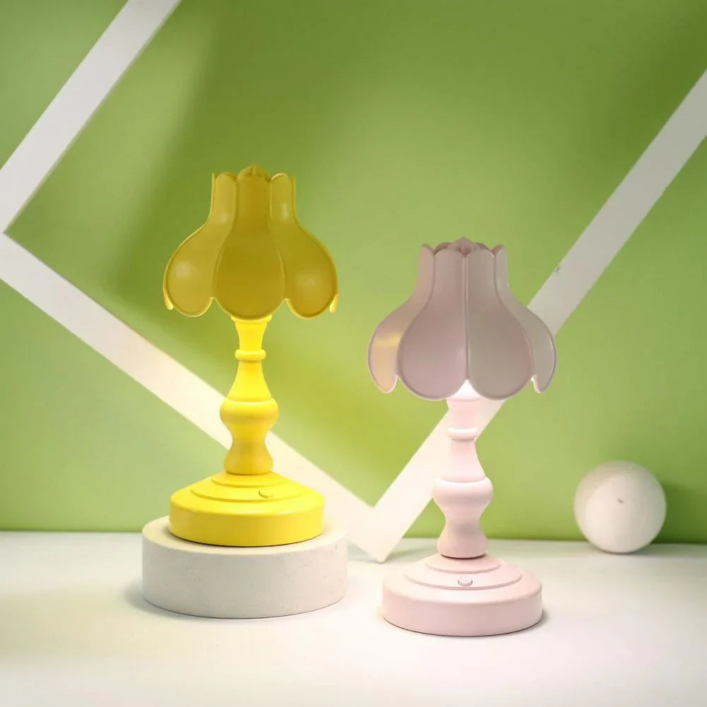 Lotusformet LED Mini Retro Lys | Luvikno