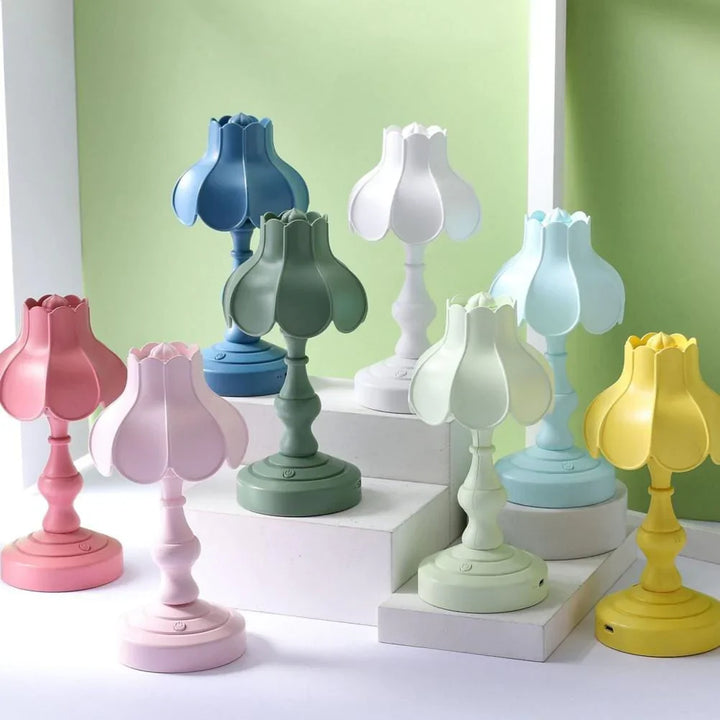 Lotusformet LED Mini Retro Lys | Luvikno