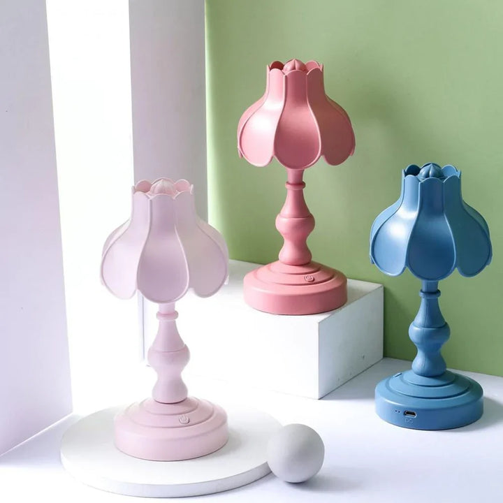 Lotusformet LED Mini Retro Lys | Luvikno