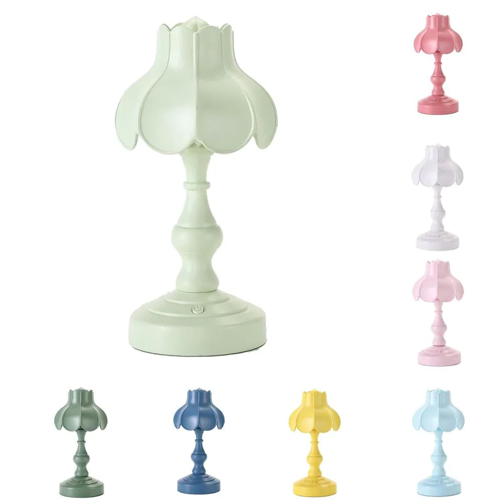 Lotusformet LED Mini Retro Lys | Luvikno