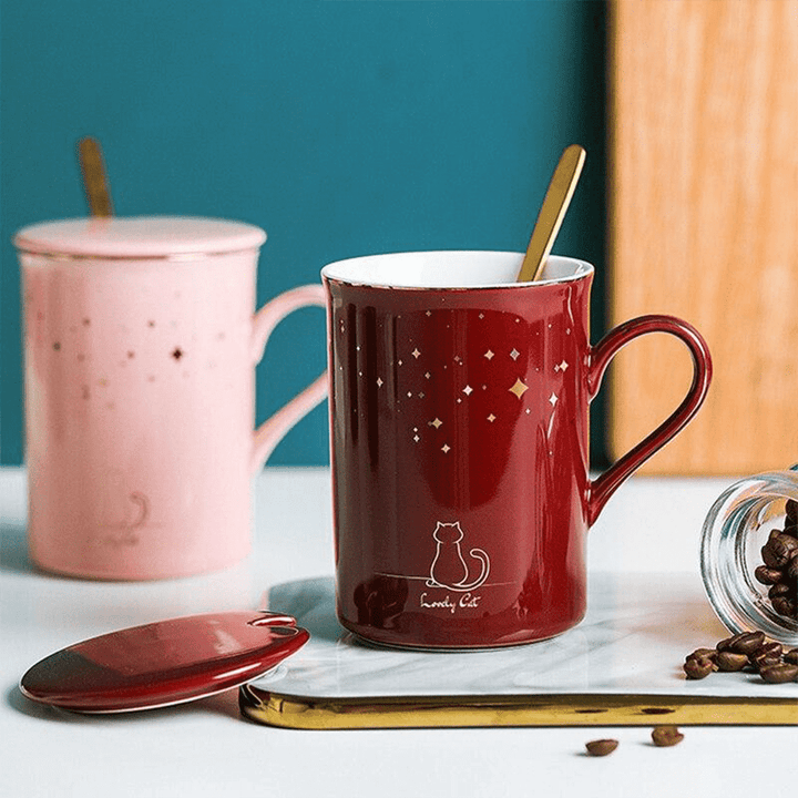 Lovely Cat Mug | Luvikno