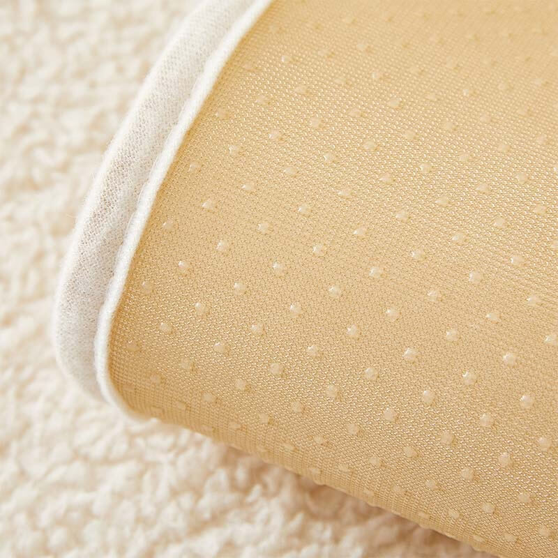 Lovely Cat's Paw Sherpa Fleece Anti-Slip Sofa Dekke | Luvikno