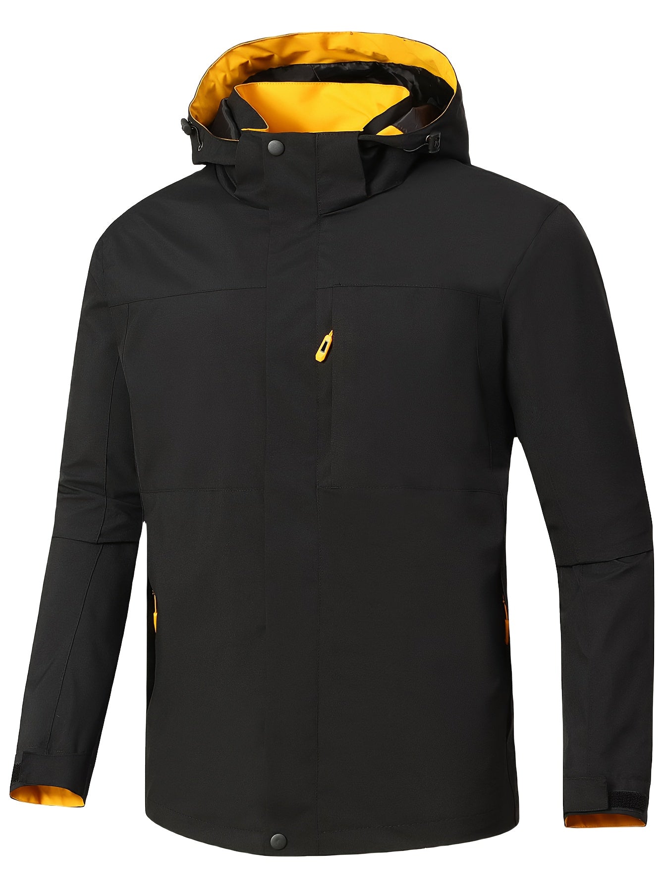 Luvik | Kevyt, vettä hylkivä miesten sadetakki hupulla vapaa-aikaan ja kaupunkiin